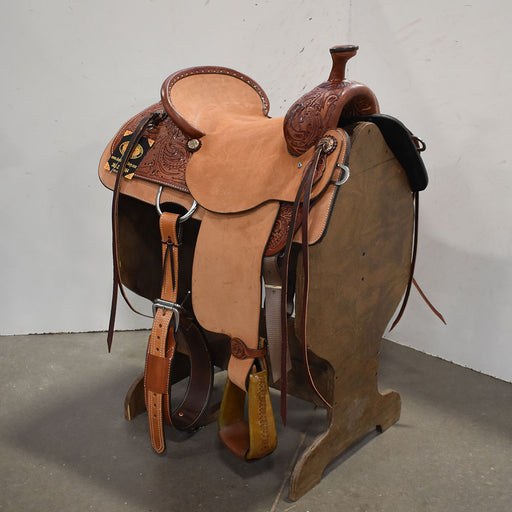 14.5" DOUBLE J ALL AROUND SADDLE Saddles - New DOUBLE J SADDLERY