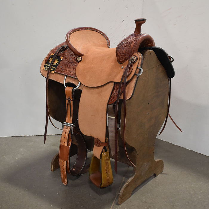 14.5" DOUBLE J ALL AROUND SADDLE Saddles - New DOUBLE J SADDLERY