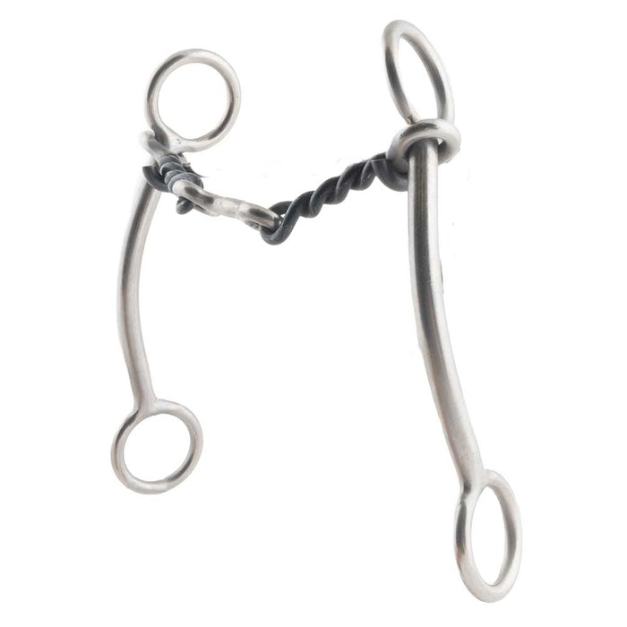 Simplicity Twisted Dogbone Sliding Gag Bit Tack - Bits Formay