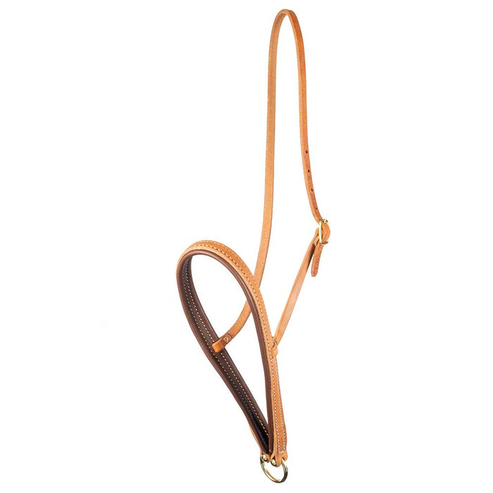 Teskey's Hermann Oak Leather Noseband Tack - Nosebands & Tie Downs Teskey's
