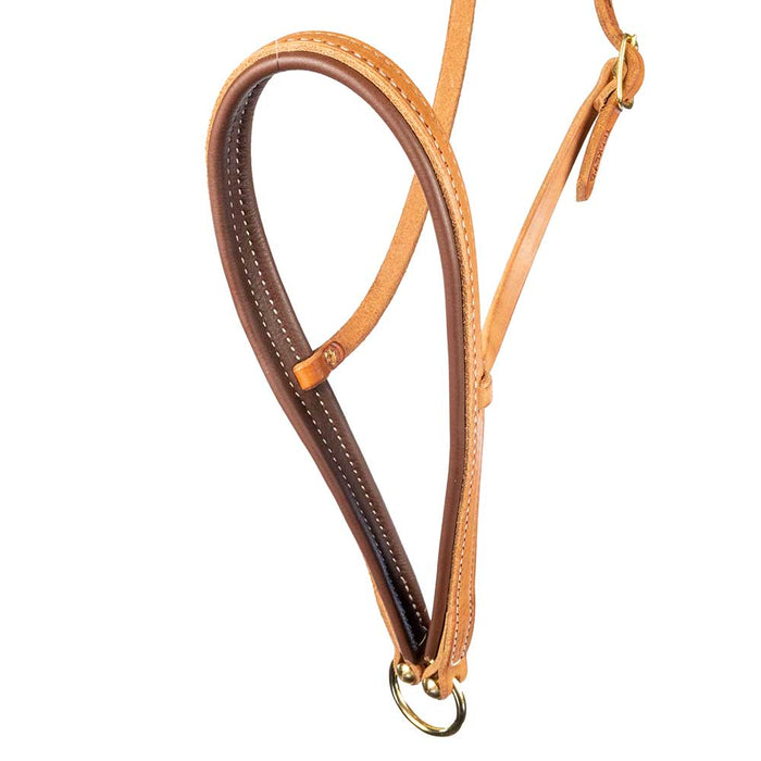 Teskey's Hermann Oak Leather Noseband Tack - Nosebands & Tie Downs Teskey's