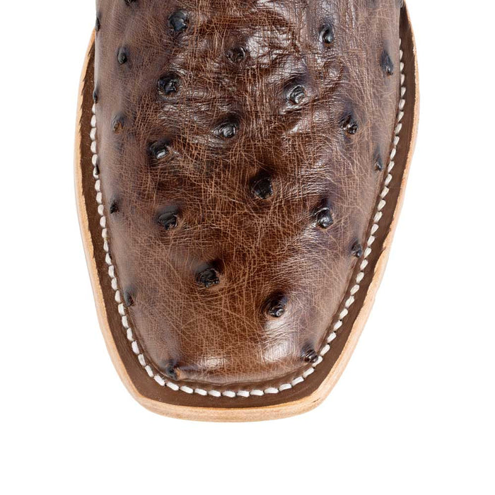 Macie Bean Kango Tobacco Full Quill Ostrich Boot WOMEN - Footwear - Boots - Exotic Boots Macie Bean