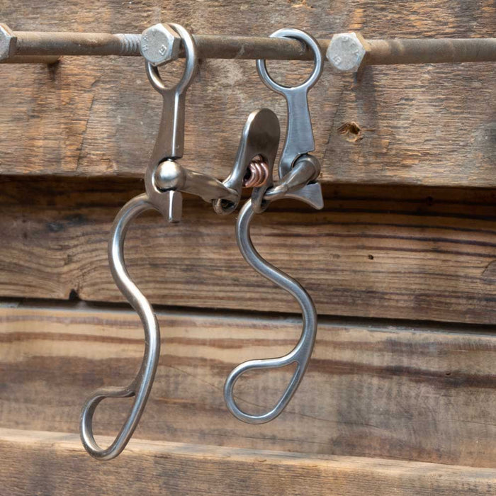 Kerry Kelley 10 Floating Spoon w/Copper Rings Tack - Bits Kerry Kelley