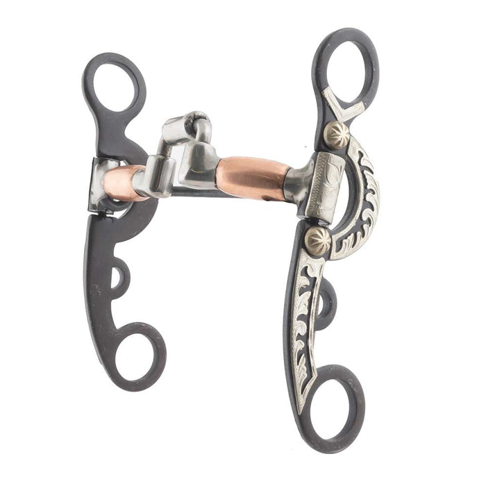 Hinged Correction Mouth Bit with Copper Rollers Tack - Bits Formay