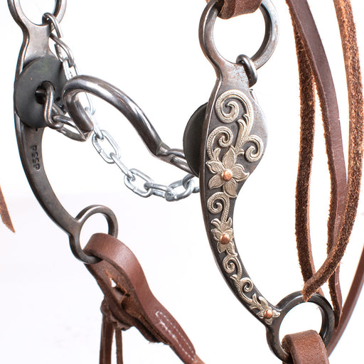 Patrick Smith One Ear Ported Chain Bridle Rig Tack - Rigs Patrick Smith