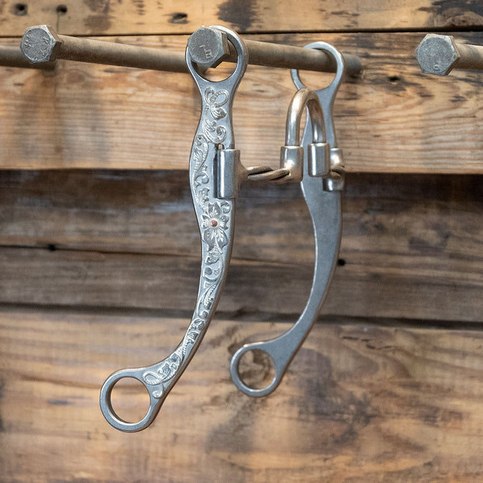 JO Cowboy Line Mounted Twisted Correction Bit Tack - Bits Josh Ownbey Cowboy Line