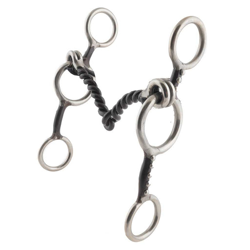 Brown Twisted Sweet Iron Snaffle Bit Tack - Bits Formay