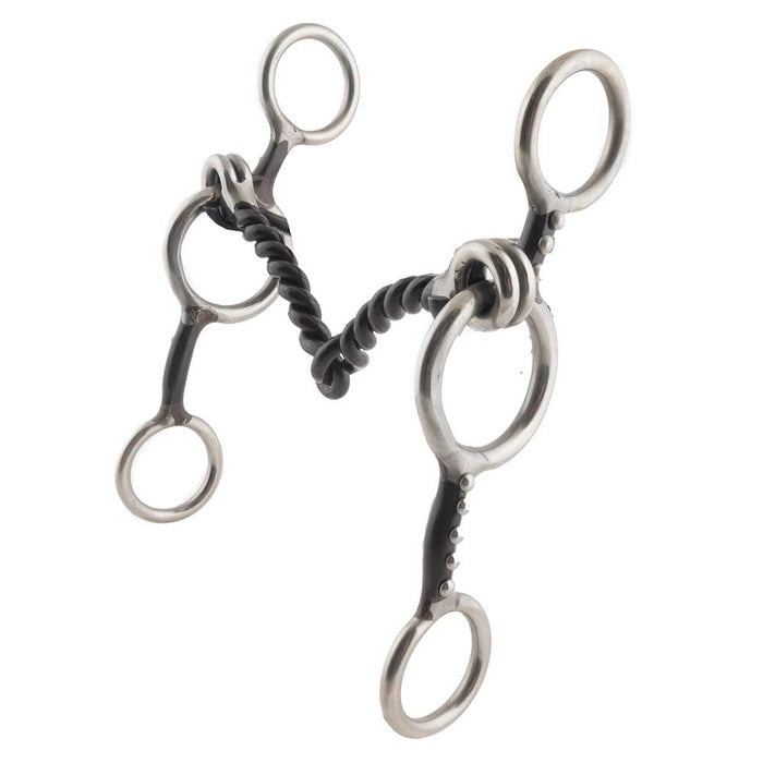 Brown Twisted Sweet Iron Snaffle Bit Tack - Bits Formay