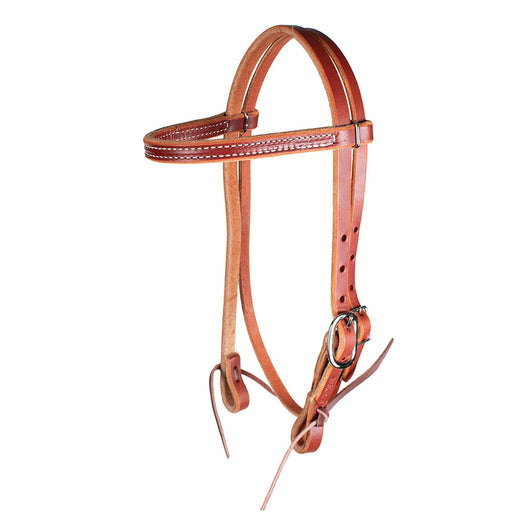 Teskey's Chestnut Pony Browband Headstall Tack - Headstalls Teskey's