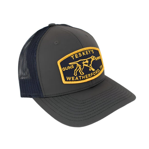 Teskey's G&A Pointer Patch Cap - Navy & Charcoal TESKEY'S GEAR - Baseball Caps Teskey's