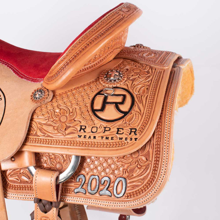 Teskey's Trophy Team Roping Saddle #29 Customs & Awards - Saddles Teskey's Saddlery