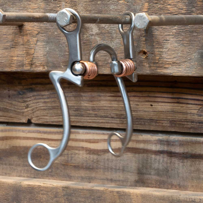 Kerry Kelley 7 Milkman Correction w/Copper Rings Tack - Bits Kerry Kelley