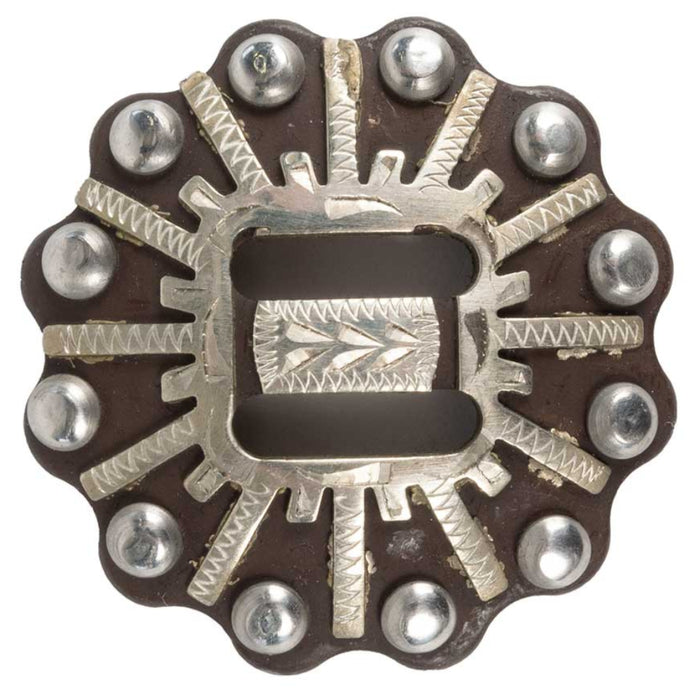 Bronze Slotted Concho Tack - Conchos & Hardware MISC