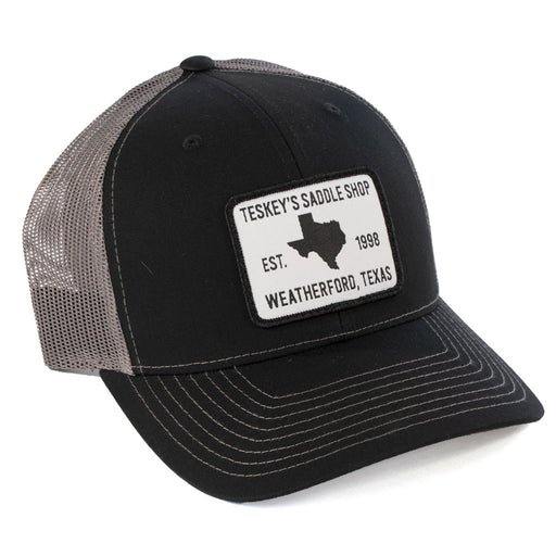Teskey's Youth 98 Saddle Shop Patch Cap - Black/Charcoal TESKEY'S GEAR - Youth Baseball Caps Teskey's