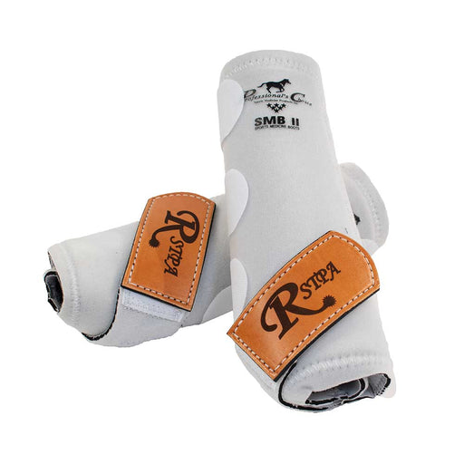 Trophy PC SMB II Splint Boots Customs & Awards - Horse Boots Professional's Choice White S