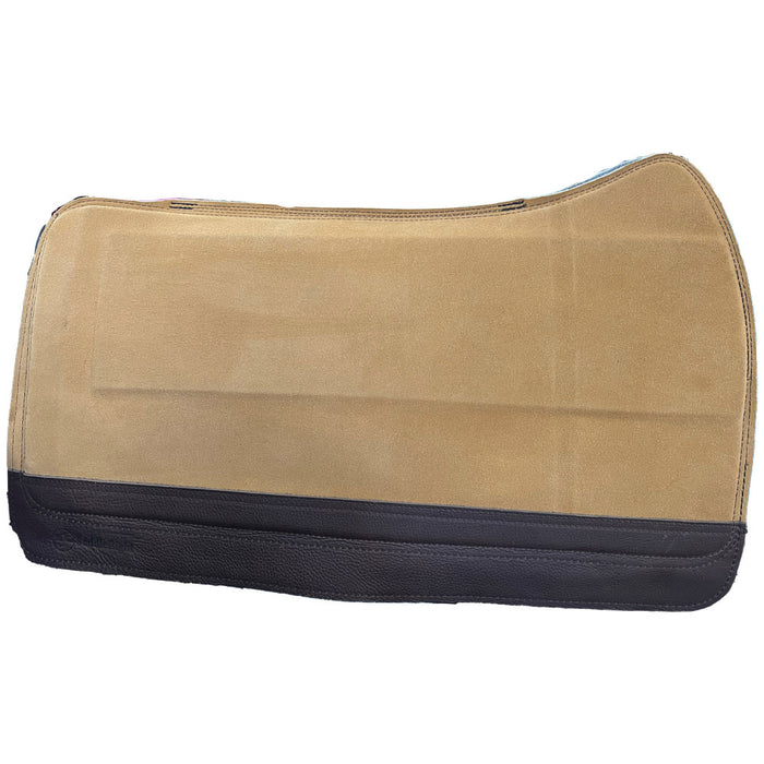SaddleRight Western Pad - Suede Deluxe Tack - Saddle Pads SaddleRight