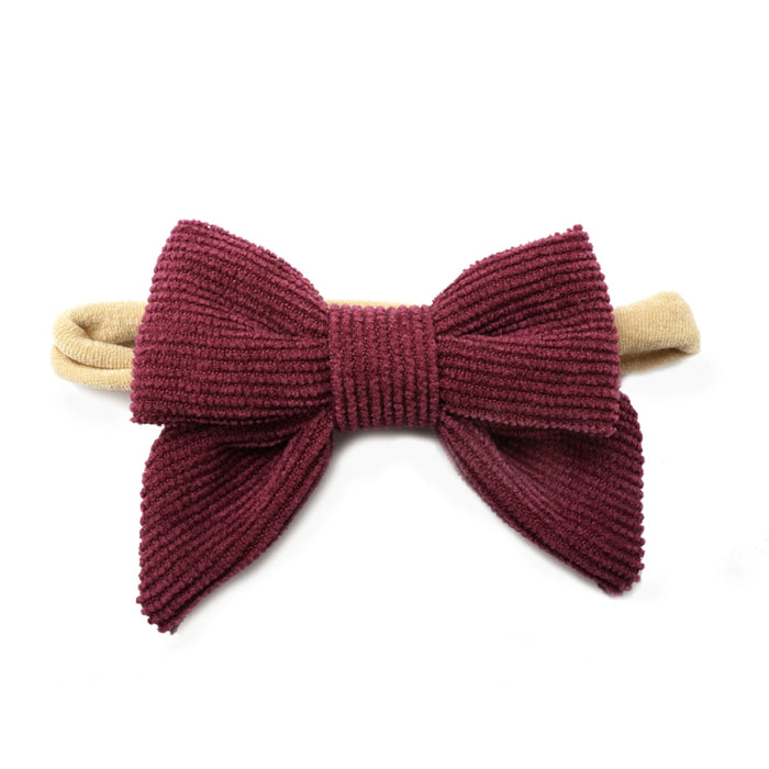 Emerson and Friends Corduroy Bow Baby Headband KIDS - Accessories Emerson And Friends