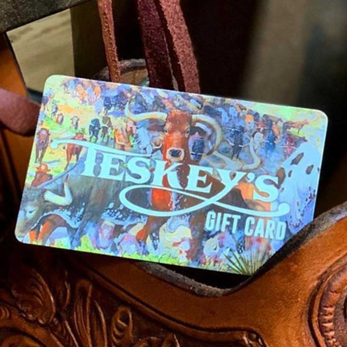 Teskey's Gift Cards (Physical)  Teskey's
