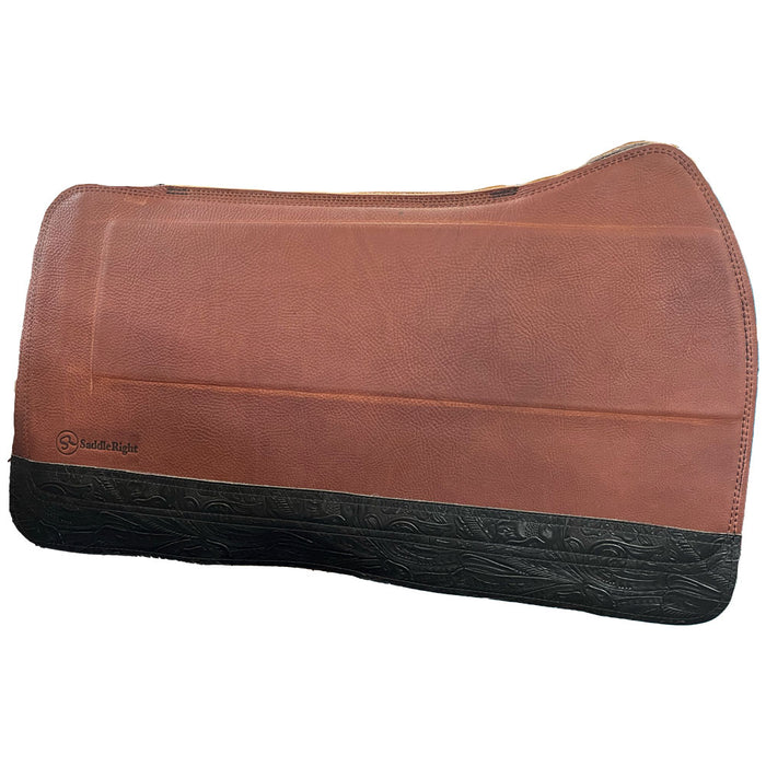 SaddleRight Western Pad - Grizzly Tack - Saddle Pads SaddleRight