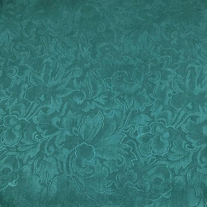 Jacquard Silk Wild Rag - Teal ACCESSORIES - Additional Accessories - Wild Rags & Scarves Wyoming Traders