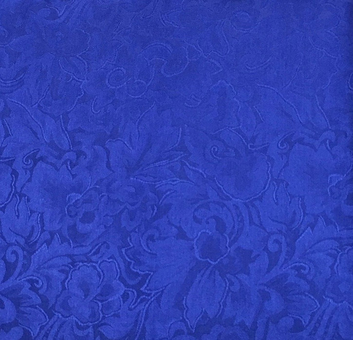 Jacquard Silk Wild Rag - Royal Blue ACCESSORIES - Additional Accessories - Wild Rags & Scarves Wyoming Traders