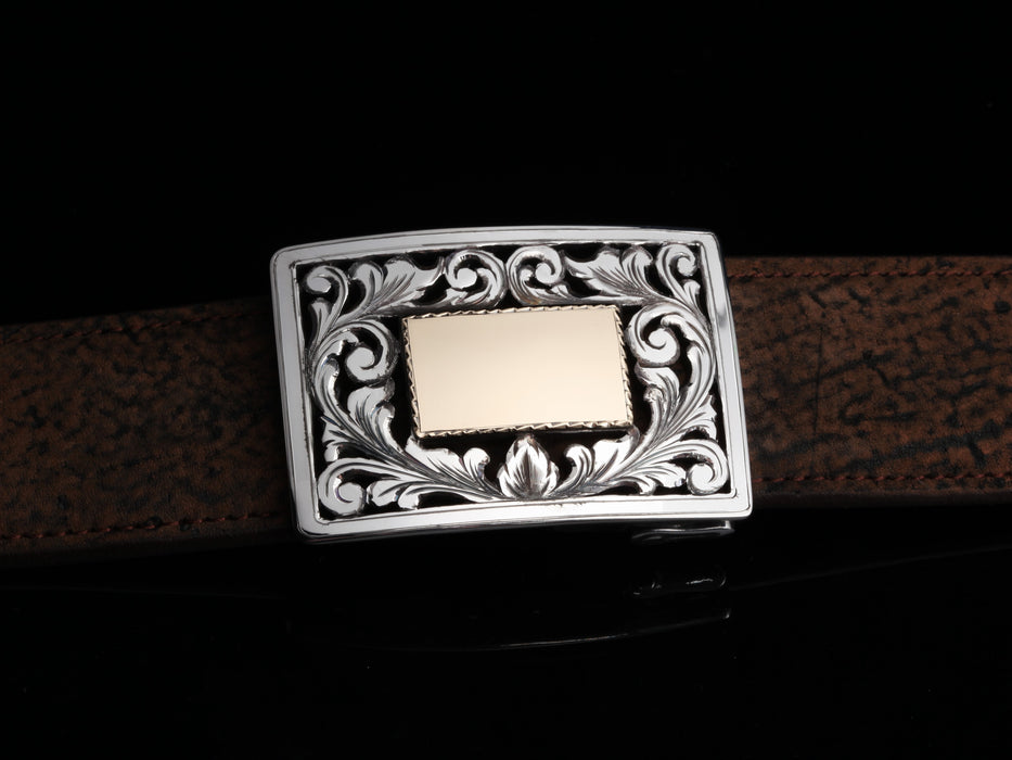 Comstock Heritage JP Filigree Buckle ACCESSORIES - Additional Accessories - Buckles Comstock Heritage