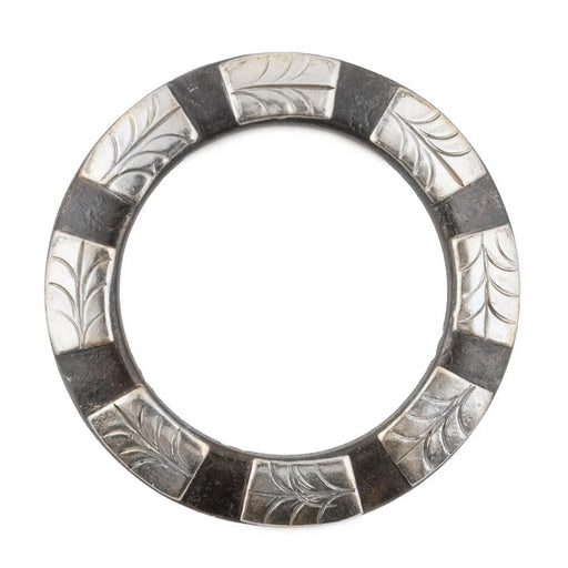 Teskey's Large Silver Bar O Ring Tack - Conchos & Hardware Teskey's