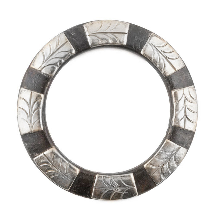 Teskey's Large Silver Bar O Ring Tack - Conchos & Hardware Teskey's