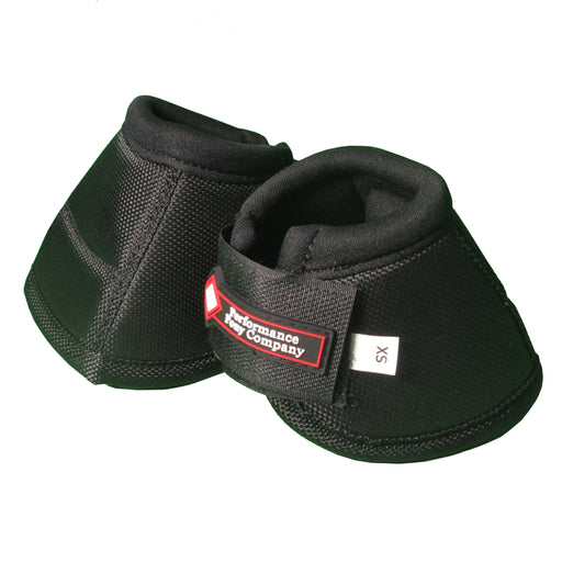 Performance Pony, MINI Pony No-turn Bell Boots Tack - Leg Protection Performance Pony Co. Black