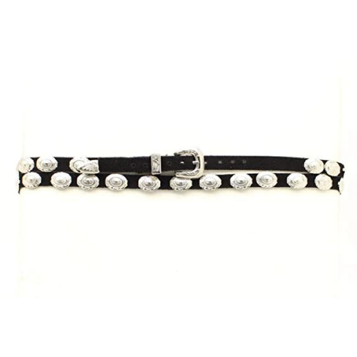 Concho Suede Buckled Hatband HATS - HAT RESTORATION & ACCESSORIES M&F Western Products