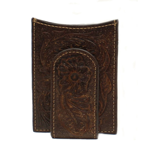 Ariat Embossed Money Clip Wallet MEN - Accessories - Wallets & Money Clips M&F Western Products
