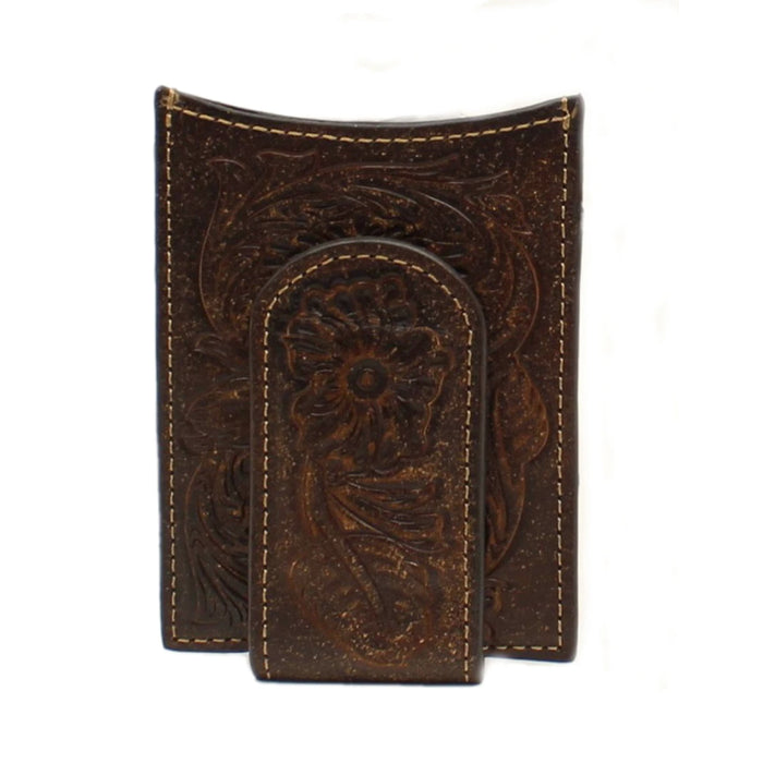 Ariat Embossed Money Clip Wallet MEN - Accessories - Wallets & Money Clips M&F Western Products