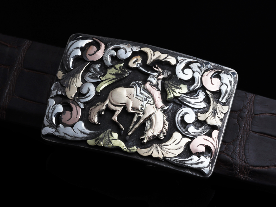 Comstock Heritage Mason Decour Bronc Buckle ACCESSORIES - Additional Accessories - Buckles Comstock Heritage