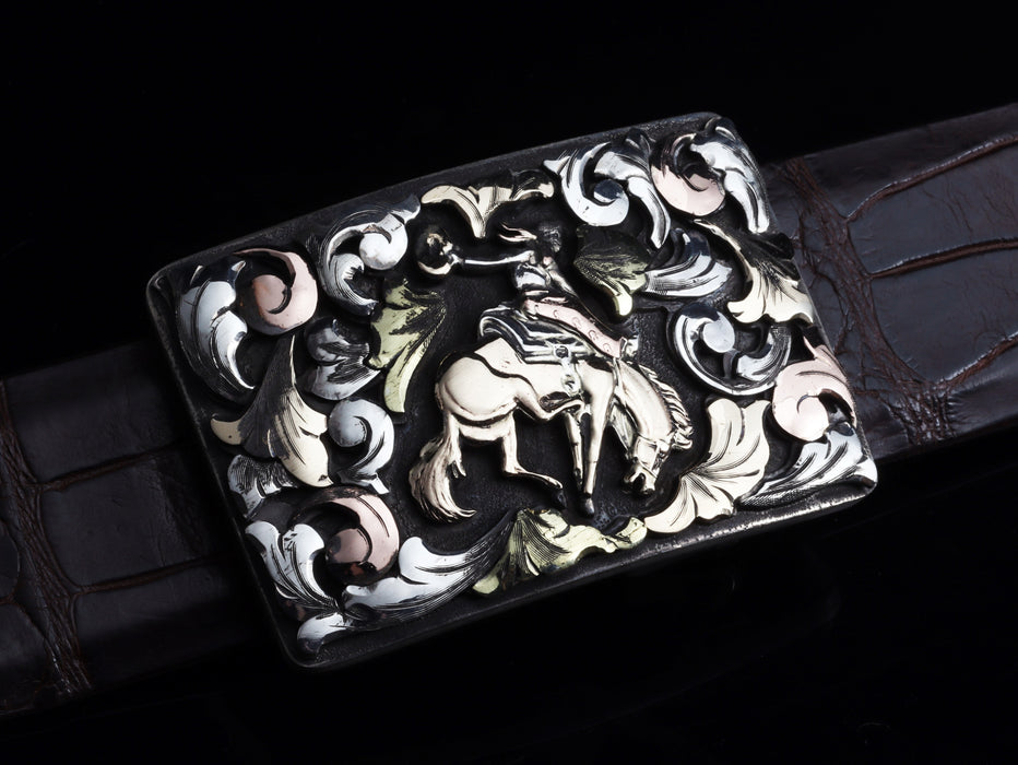 Comstock Heritage Mason Decour Bronc Buckle ACCESSORIES - Additional Accessories - Buckles Comstock Heritage