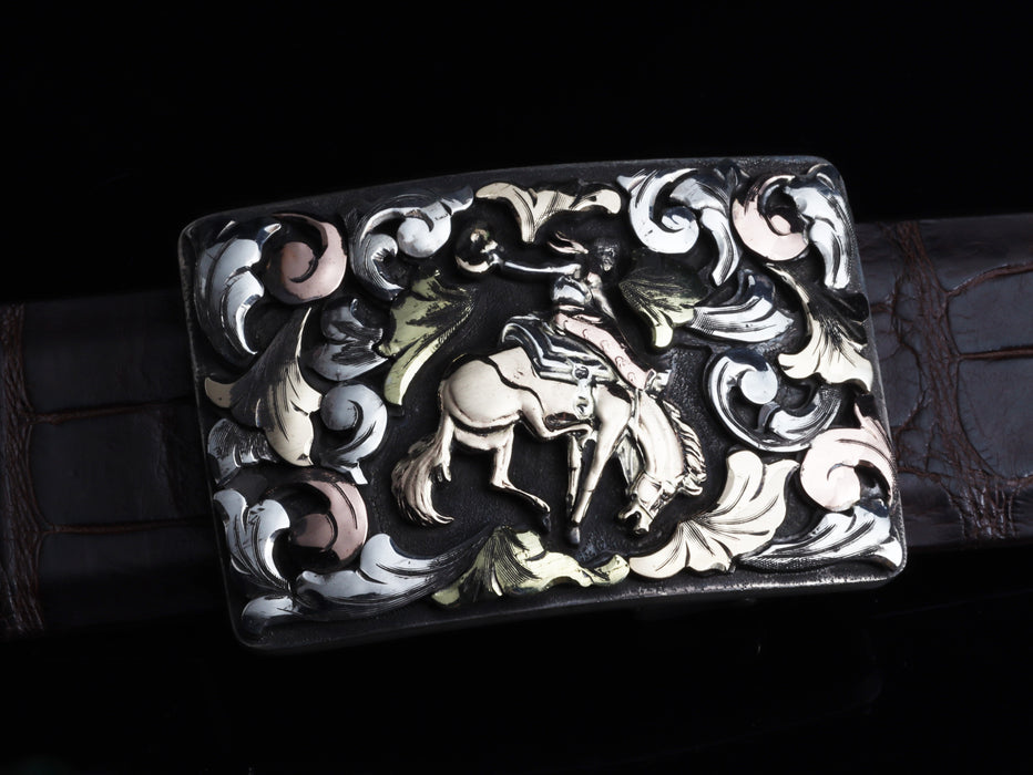 Comstock Heritage Mason Decour Bronc Buckle ACCESSORIES - Additional Accessories - Buckles Comstock Heritage