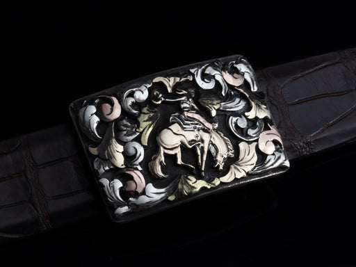 Comstock Heritage Mason Decour Bronc Buckle ACCESSORIES - Additional Accessories - Buckles Comstock Heritage