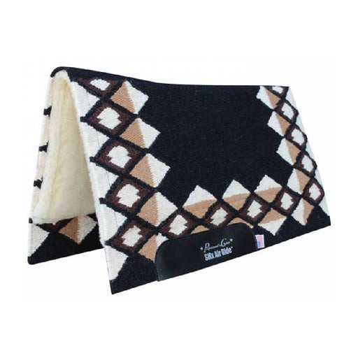 Professional's Choice Quest Comfort-Fit SMX Air Ride Saddle Pad Tack - Saddle Pads Professional's Choice Black/Tan