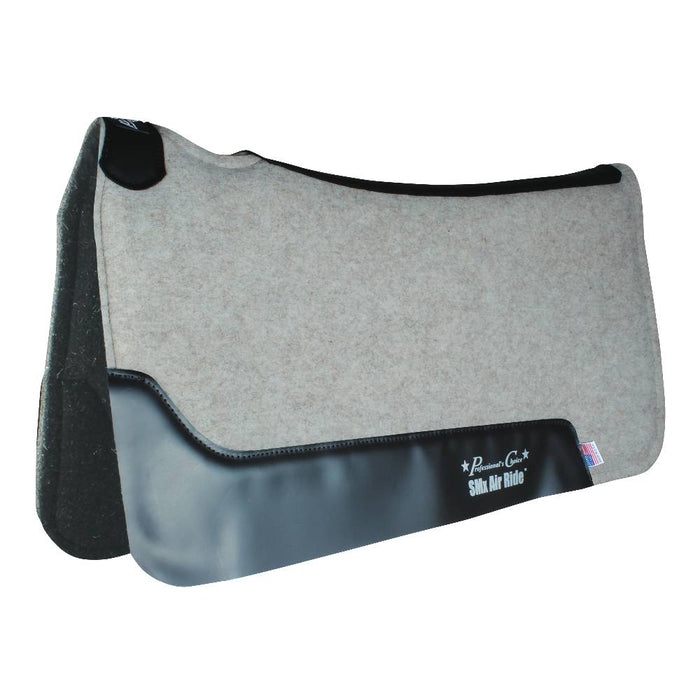 Professional's Choice Cowboy Felt Air Ride Saddle Pad Tack - Saddle Pads Professional's Choice 29"x30" Felt Tan