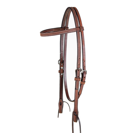 Teskey's Roughout Browband Headstall Tack - Headstalls Teskey's Heavy Oil