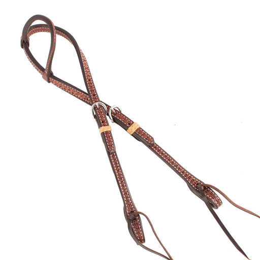 Teskey's Running W One Ear Headstall Tack - Headstalls Teskey's Heavy Oil