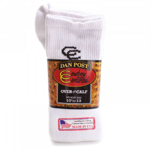 Dan Post Cowboy Certified Over the Calf Socks 10.5-13 - 2PK MEN - Clothing - Underwear, Socks & Loungewear - Socks KS Marketing, LLC