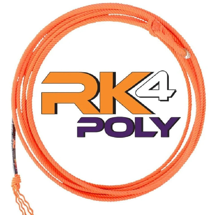 Classic RK4 Poly Kid Rope Tack - Ropes & Roping Classic Orange