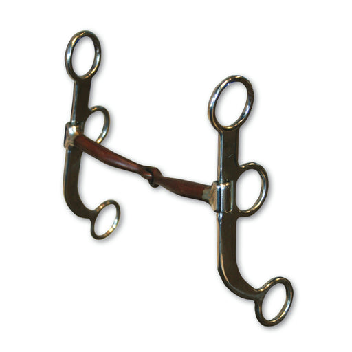 Professional's Choice Bob Avila Training Shank Snaffle Bit Tack - Bits Professional's Choice
