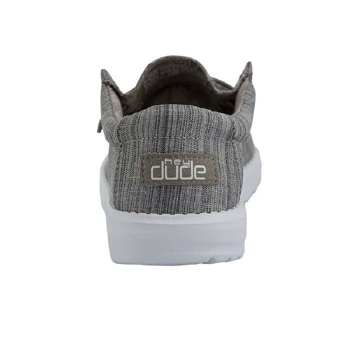 Hey Dude Youth Wally - Linen Stone KIDS - Footwear - Casual Shoes Hey Dude