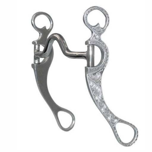 FG Light Weight Aluminum Engraved Medium Port Bit Tack - Bits Metalab