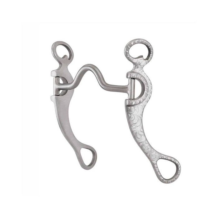 Aluminum Engraved Medium Port Bit Tack - Bits Metalab