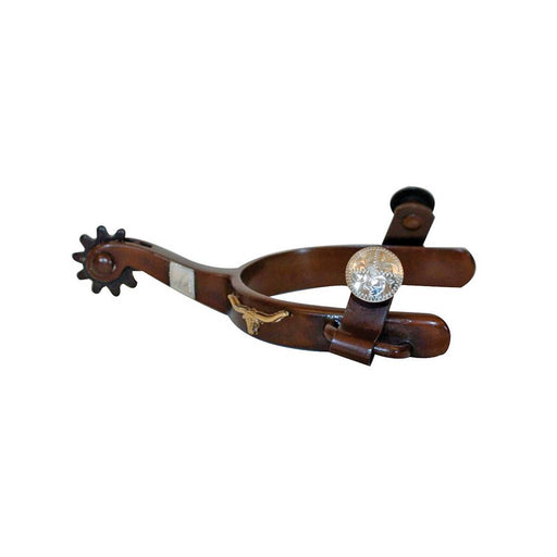 Metalab “T” Longhorn Youth Spurs Tack - Spurs Metalab