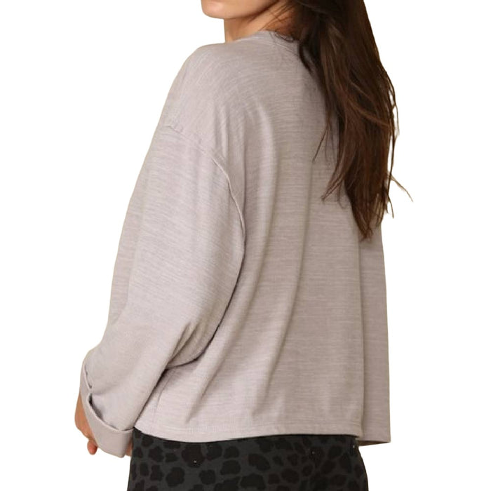 Knit Double Layer Jersey Top WOMEN - Clothing - Tops - Long Sleeved By Together