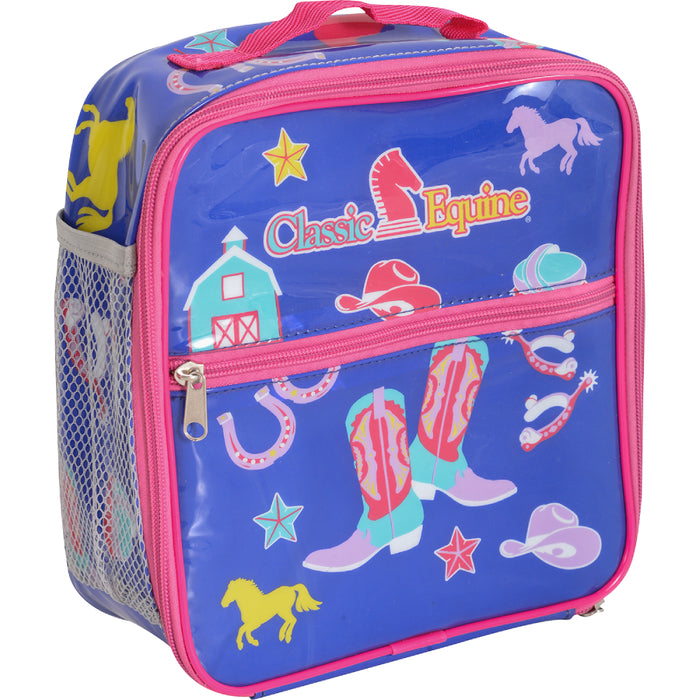Classic Equine Lunch Box ACCESSORIES - Luggage & Travel - Backpacks & Belt Bags Classic Equine Navy