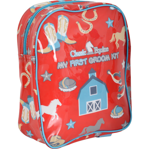 Classic Equine Kid Groom Kit Equine - Grooming Classic Equine Red